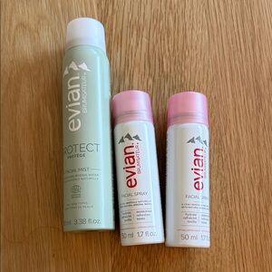 Evian Facial Mist and Spray Set